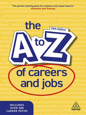 cover image of The A-Z of Careers and Jobs